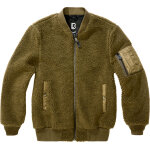 Brandit ma1 sherpa, veste en textile