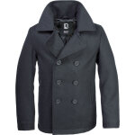 Brandit pea coat, veste en textile