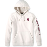Carhartt clarksburg logo, sweat � capuche femme