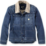Carhartt denim sherpa, veste en jean Carhartt denim sherpa, veste en jean