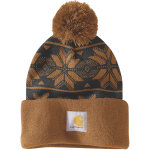 Carhartt knit pom jacquard, bonnet