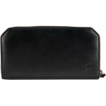 Carhartt leder clutch, portefeuille femmes