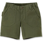 Carhartt rugged flex canvas work, short femme