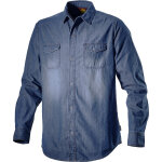 Diadora utility denim, chemise de travail Diadora utility denim, chemise de travail