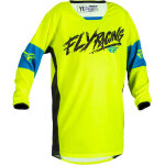 Fly racing kinetic khaos, maillot enfants Fly racing kinetic khaos, maillot enfants