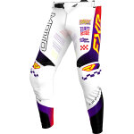 Fxr podium gladiator mx white, pantalon en textile
