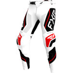 Fxr podium relay mx white, pantalon en textile