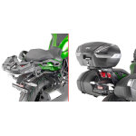 Givi fz monorack, rack topcase monokey / monolock