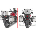 Givi one - fit plo cam, sideframes monokey cam - side