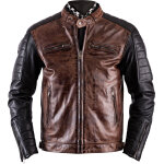 Helstons cruiser, veste en cuir imperm�able