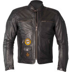 Helstons tracker, veste en cuir imperm�able