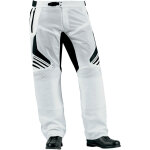 Icon compound, pantalon en cuir / textile