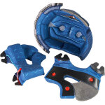 Kini mxc2 red bull 2. 0, doublure / coussinets des joues