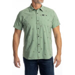 Klim petrol stretch, chemise manches courtes