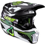 Leatt 3. 5 junior v26 storm, casque de motocross pour jeunes