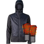 Lenz heat jacket primaloft, veste textile chauffante