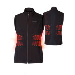 Lenz heat vest 1. 0, gilet chauffant Lenz heat vest 1. 0, gilet chauffant