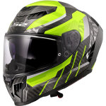 Ls2 ff807 dragon carbon trax, casque int�gral