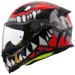 Ls2 ff812 punk, casque intgral pour enfants