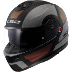 Ls2 ff908 strobe ii orion, casque rabattable