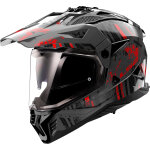 Ls2 mx702 pioneer ii crazy, casque enduro