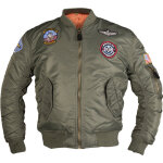 Mil - tec ma1 aviator, veste en textile pour enfants