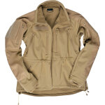 Mil - tec softshell plus, veste textile imperm�able