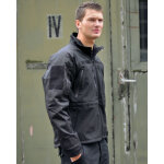 Mil - tec softshell plus, veste textile impermable