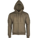 Mil - tec tactical, sweat  capuche zipp