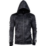 Mil - tec training, sweat � capuche zipp�