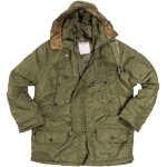 Mil - tec us aviator parka n3b, veste en textile