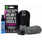Muc - off shield and helmet, kit de nettoyage et d entretien
