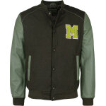 Mustang milled, veste en cuir / textile