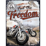 Nostalgic art route 66 freedom, aimant