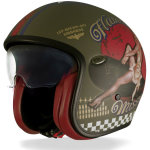 Premier vintage pin up, casque jet Premier vintage pin up, casque jet