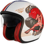 Premier vintage pin up, casque ouvert Premier vintage pin up, casque ouvert