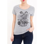 Queen kerosin drive fast, t - shirt femme