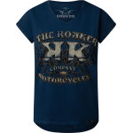 Rokker savage roses, t - shirt femmes
