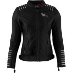 Rusty stitches amanda, veste en cuir pour femmes