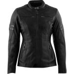 Rusty stitches joyce v2, veste en cuir pour femmes Rusty stitches joyce v2, veste en cuir pour femmes