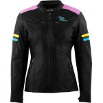Rusty stitches joyce v2, veste en cuir pour femmes Rusty stitches joyce v2, veste en cuir pour femmes