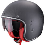 Scorpion belfast carbon evo solid, casque  jet