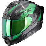 Scorpion exo - 1500 carbon air platted, casque int�gral