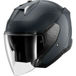 Shark skwal i3 jet blank, casque ouvert