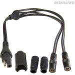 Tecmate optimate sae / 2x dc, adaptateur