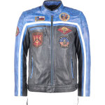 Top gun racing, veste en cuir