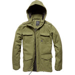 Vintage industries darren parka, veste textile imperm�able