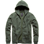 Vintage industries redstone, sweat � capuche zipp�