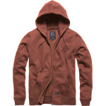 Vintage industries redstone, sweat  capuche zipp