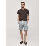 Bermuda 100% lin cordon